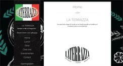 Desktop Screenshot of laterrazza.nl